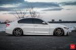 BMW M3 Sedan on Vossen Wheels (HF-1) 2018 года